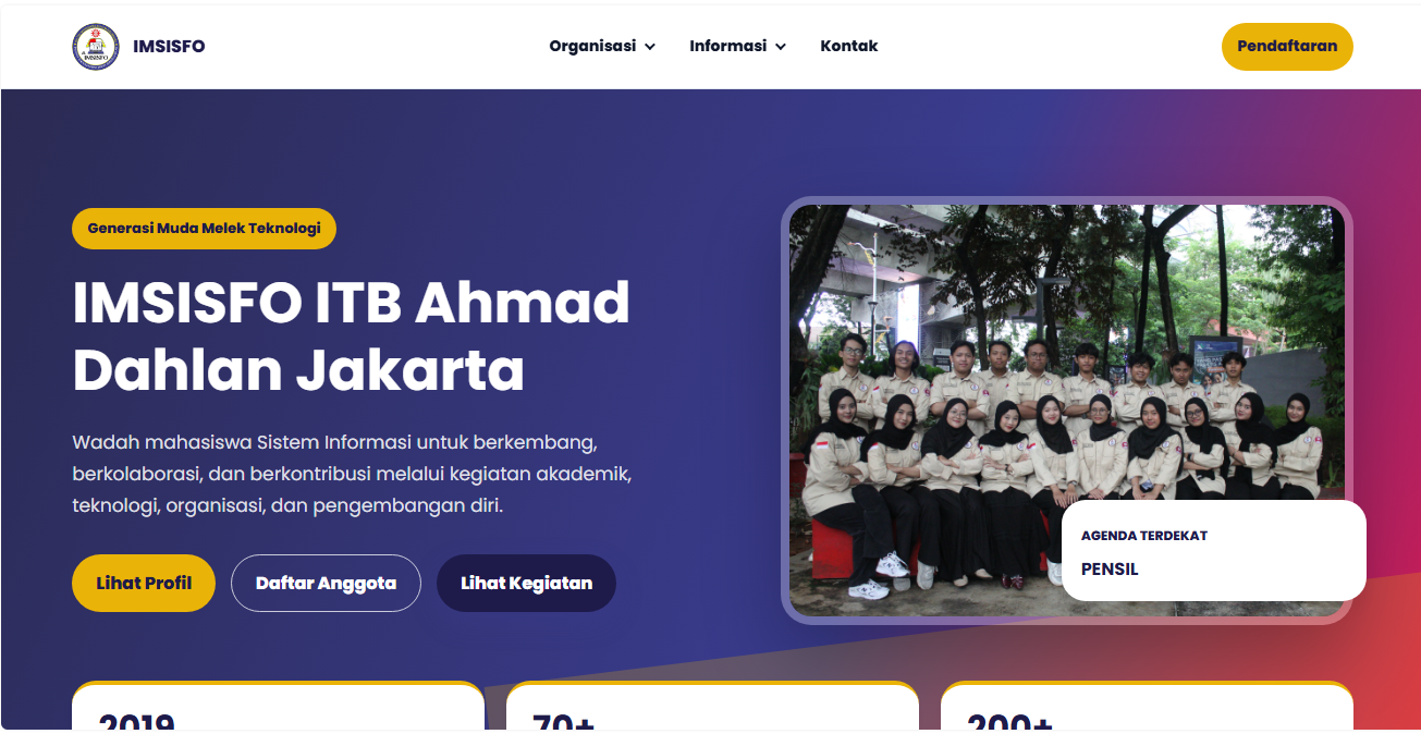 IMSISFO Organization Portal