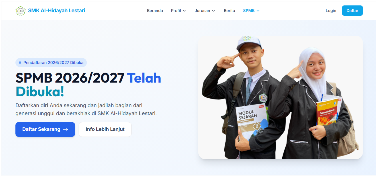 School Profile & Admission Web