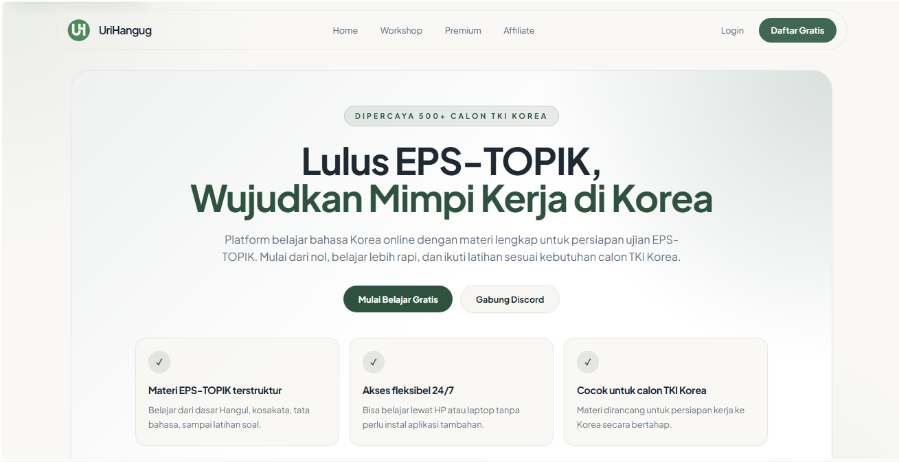 EPS Topik Learning Platform